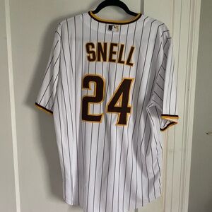 Blake Snell San Diego Padres Official Jersey Size Large